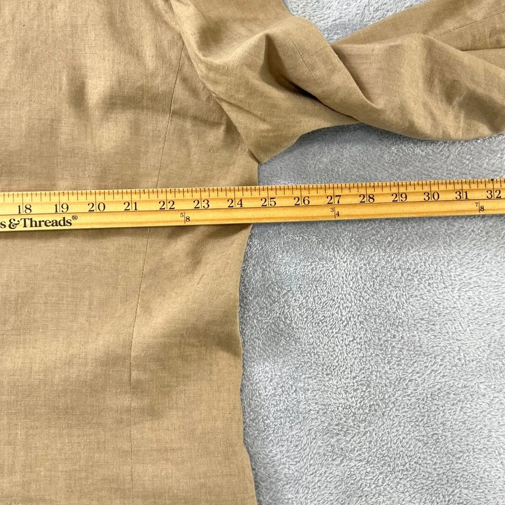 VTG. Banana Republic Men's 46L Beige Linen Blend 3-Button Blazer Jacket  Italy